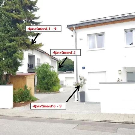 Villa Viktoria 3 - Apartments Ingolstadt Exterior foto